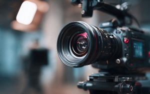 TV documentary camera